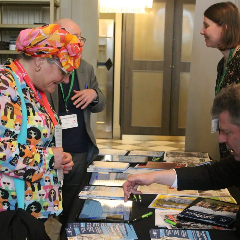 Historical Association Conference Exhibit With Us
